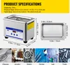 SucceBuy Pulitore a ultrasuoni da 0,8L con riscaldamento Anteprima dell’immagine prodotto 7