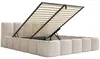 Selsey Cloudy Low - Polsterbett 180x200 mit Bettkasten und Produktbild-Vorschau 4