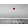 vianmo Holzschild 12x18 cm des Tschad Chad Rost Flagge Produktbild-Vorschau 2