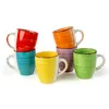 Set di 6 tazze da caffè in porcellana - colorate - tazza da Anteprima dell’immagine prodotto 10