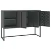 vidaXL Kredens stalowy antracyt 105x35x75 cm Podgląd zdjęcia produktu 4