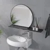 Badspiegel Kosmetikspiegel 50 cm Spiegel mit Ablage Produktbild-Vorschau 1