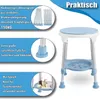 YARDIN Duschhocker Höhenverstellbar Badhocker für die Produktbild-Vorschau 2