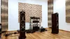 A room with acoustic treatment panels on the walls and floor, featuring several large speakers and audio equipment. Podgląd zdjęcia produktu