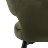 Ranja Esszimmerstuhl Mit Armlehnen Velours grün. Produktbild-Vorschau 8
