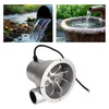 A collage of images showing water flowing from a pipe, a water feature, and a water turbine generator. Náhled obrázku produktu