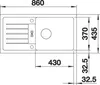 BLANCO FAVUM XL 6 S SILGRANIT softweiß Produktbild-Vorschau 2