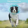 Hund Halskrause Leckschutz Wasserdicht Verstellbar Blau M Produktbild-Vorschau 5