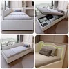 Lit coffre INONEFT, canapé-lit convertible de 90x200 cm Voir les images du produit 4