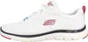 A side view of a white Skechers sneaker. Produktbild-Vorschau