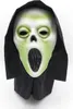 Scream Maske mit schwarzer Kapuze Produktbild-Vorschau 1
