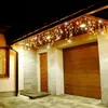 Stalattiti LED - 14,5m, 300LED, timer, IP44, bianco caldo + Anteprima dell’immagine prodotto 6