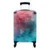 MuchoWow® Koffer Handgepäck Trolley Rollkoffer Kleine Produktbild-Vorschau 1