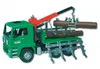 bruder MAN Holztransport-LKW mit Ladung L 25,5 x H 43 x T Produktbild-Vorschau 1