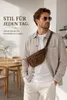 Bauchtasche echt Leder Gürteltasche Hüfttasche Produktbild-Vorschau 4