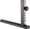 A close-up view of the adjustable leg and base of a desk. Produktbild-Vorschau