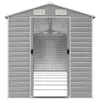 VidaXL Casetta da giardino 191x640x198 cm in acciaio Anteprima dell’immagine prodotto 4