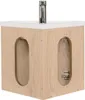 Set mobile lavabo angolare KODA + mobiletto specchio Anteprima dell’immagine prodotto 7