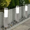 6er Set LED Solarleuchte, Edelstahl, Erdspieß, H 56 cm Produktbild-Vorschau 2