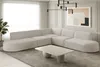 Ecksofa Designersofa PALMA in Stoff Ascot Beige Universal Produktbild-Vorschau 1