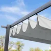 PRIMEYARD Pergola 3x3 m pavillon avec toit rétractable gris Voir les images du produit 7
