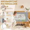 ROSEJANE Bettgitter 150 cm für Kinder, klappbarer Produktbild-Vorschau 7