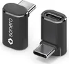 SONERO USB-C Adapter X-UA131 90° 40Gbps 240W Alu schwarz Produktbild-Vorschau 5