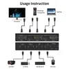Przełącznik KVM AIMOS AM-KVM 201CL HDMI/USB - 2 komputery Podgląd zdjęcia produktu 4