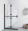 Skládací sprchová zástěna čiré ESG sklo 120 x 190 cm Náhled obrázku produktu 2