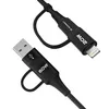 Câble Wozinsky Wnbaa 4W1 2X Usb-C 1X Usb-A 1X Lightning 60W Voir les images du produit 2