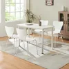 Esszimmerstuhl ‘Essunga’ 4er Set Holz Metall 80 x 48 x 46 Produktbild-Vorschau 2