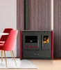 Poêle à bois avec four et plaque de cuisson Practik Lux Voir les images du produit 7