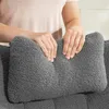 HOMCOM Schaukelstuhl mit Fußhocker, weicher Fleece-Bezug, Produktbild-Vorschau 9