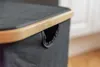 WENKO Bambus Wäschetruhe Trio Ecori in Schwarz 57 x 50 x 37 Produktbild-Vorschau 8