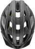 Top-down view of a gray bicycle helmet. Produktbild-Vorschau