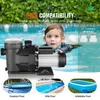 VEVOR, bomba para piscina de montaje en superficie, 220 Vista previa de la imagen del producto 3