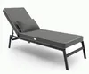 Matelas Transat Premium 190x60 Gris Foncé - Épais 10cm & Produktbild-Vorschau 4