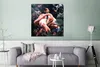 MuchoWow® Poster Pflanzen - Flamingo - Dschungel 75x75 cm - Produktbild-Vorschau 5