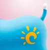 SUN BABY skákacie zvieratká od 1 roka s pumpičkou Náhľad obrázku produktu 8