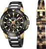 Festina Armbanduhr Herren Sport Edelstahl Uhr schwarz Produktbild-Vorschau 7