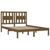 The Living Store Massivholzbett Honigbraun Kiefer 200x200 Produktbild-Vorschau 3