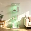 Vitrina expositora de vidrio con iluminación LED y puertas Vista previa de la imagen del producto 1
