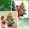 Filz Weihnachtsbaum für Kinder 95 cm mit 34 Filzornamenten Produktbild-Vorschau 4