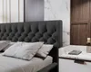 Čalouněná postel 140x200 cm Elira - Glamour Bett - Náhled obrázku produktu 3