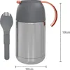 Intirilife Thermobehälter mit 650ml Kapazität - Für warme Produktbild-Vorschau 2