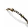 Mate-Bombilla intagliato, con anello - alpaca e bronzo Anteprima dell’immagine prodotto 2