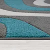 TT Home Wohnzimmer Teppich Moderner Kurzflor 3D Optik Produktbild-Vorschau 2