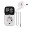 Temperaturregler Steckdose | Digitalanzeige | 50cm Produktbild-Vorschau 2