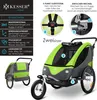 KESSER® Kinderanhänger Fahrradanhänger 360° Drehbar mit Produktbild-Vorschau 2