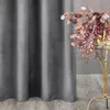 Eurofirany Samtvorhang Melanie stahl 140cm x 270cm Produktbild-Vorschau 11